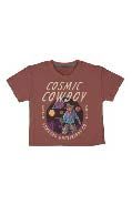 SENDERO Cosmic Cowboy Crop Tee