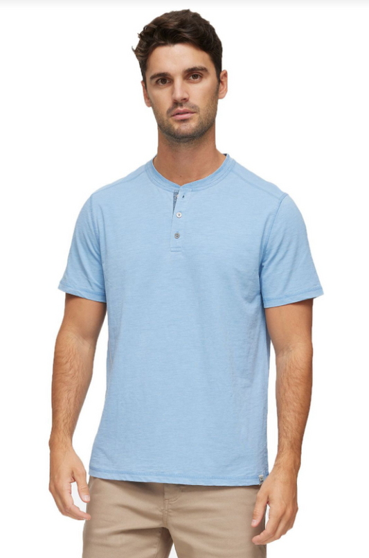 FLAG & ANTHEM Chatham SS Slub Burnout Henley