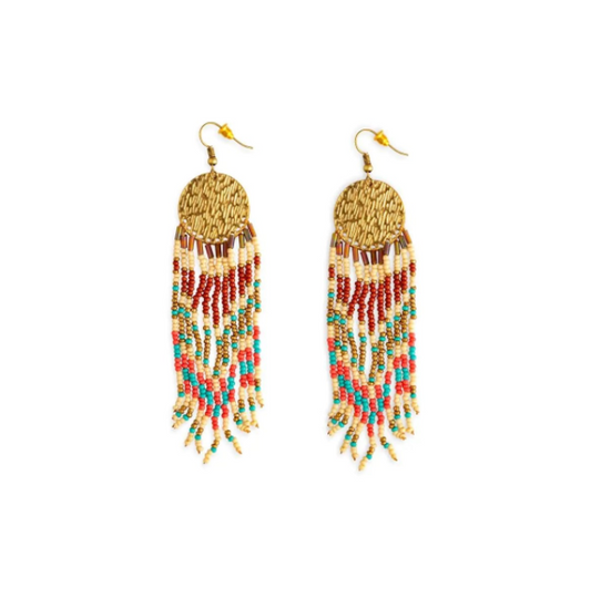 ABCO Sun's Radiance Beaded Earrings