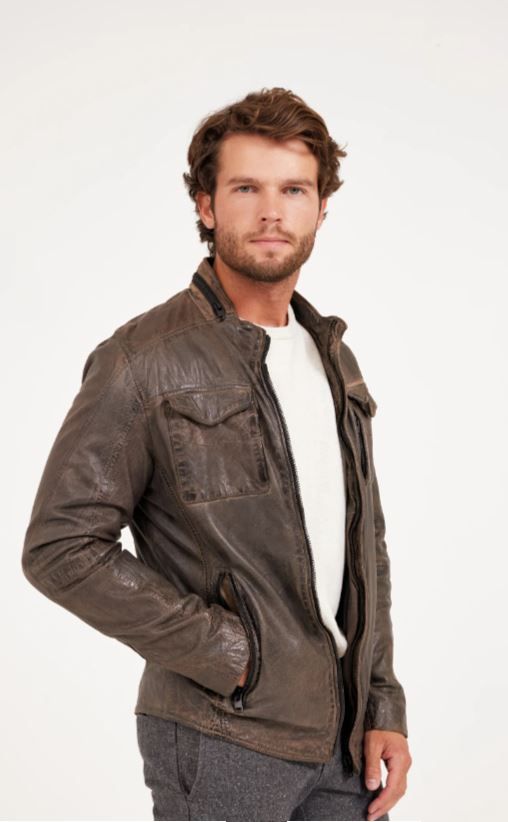 MAURITIUS Cove Leather Jacket