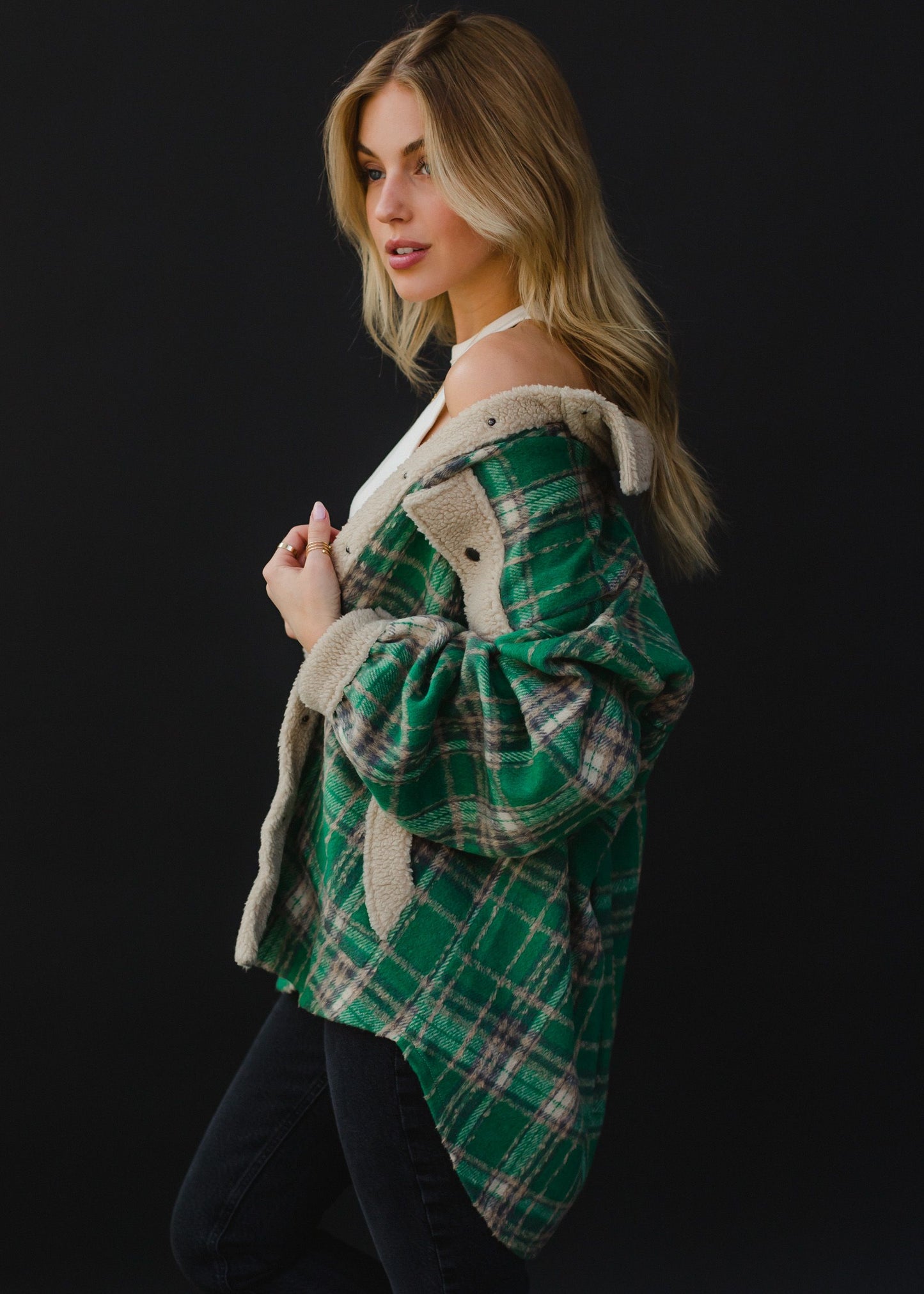 PANACHE Plaid Jacket