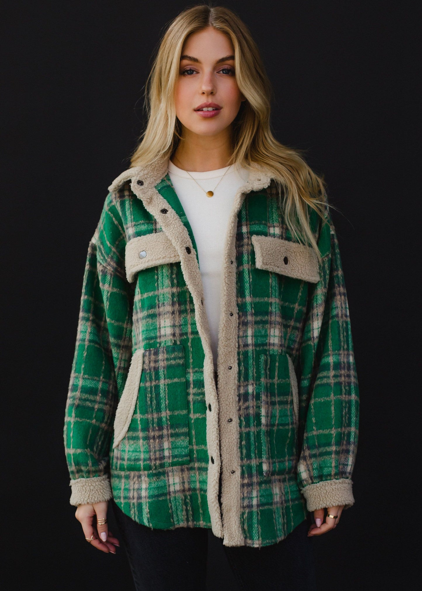 PANACHE Plaid Jacket