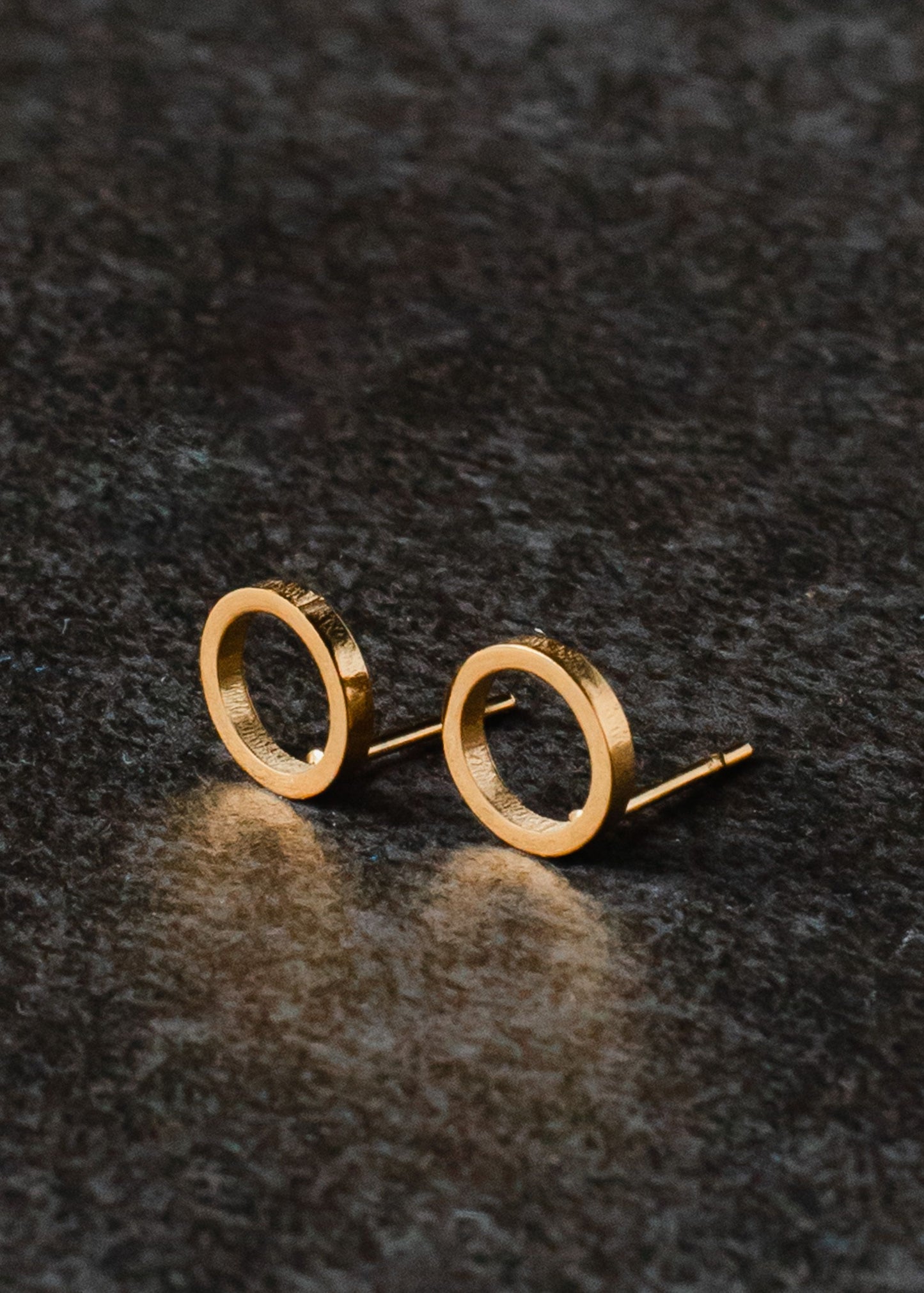 ABCO Open Circle Stud Earrings