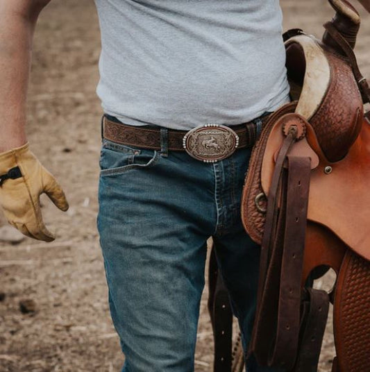 ABCO Bronc Rider Buckle Belt