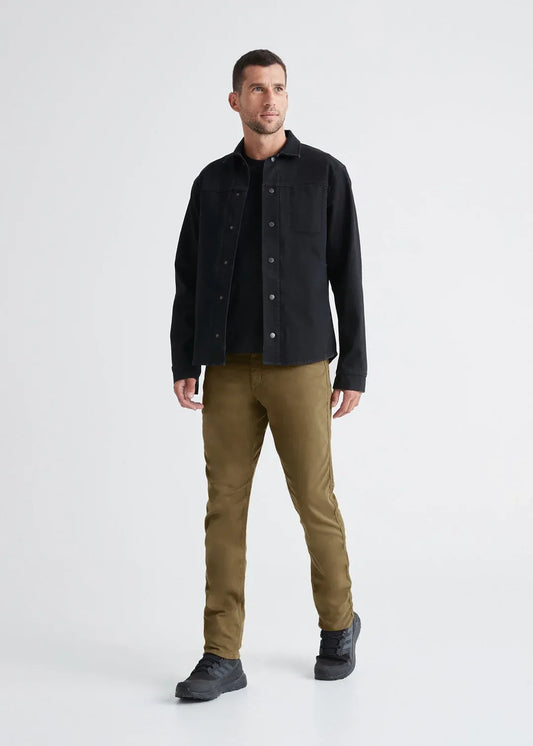 DUER NO SWEAT PANT TAPER TOBACCO