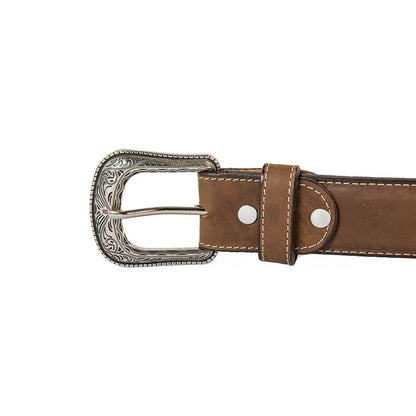 ABCO Unisex Two Tone Brown Belt