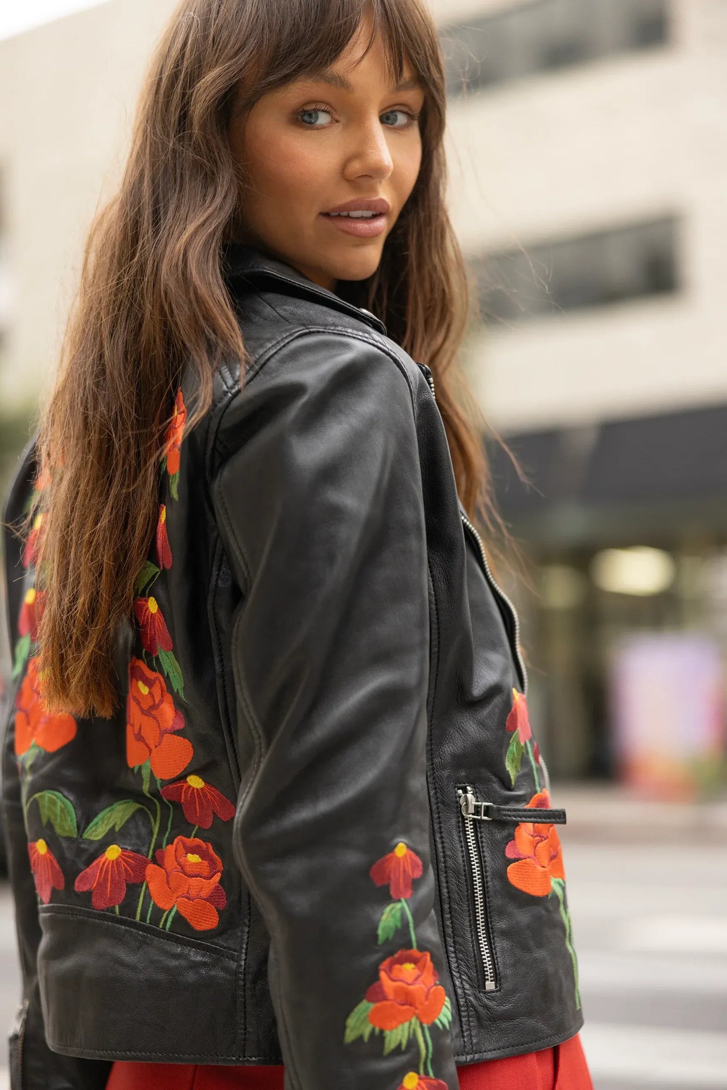 MAURITIUS Peonie Leather Jacket