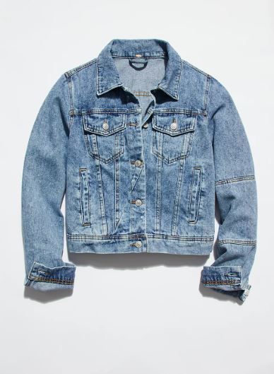 FREE PEOPLE Rumors Denim Jacket