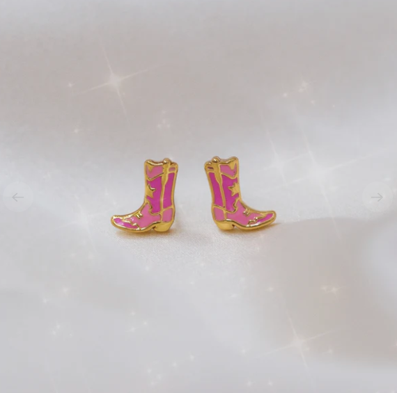 WILDFLOWER & Co. Cowgirl Boot Earrings