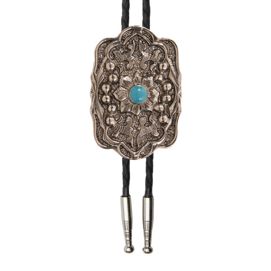 ABCO Flowerette Scroll & Turquoise Centre Bolo