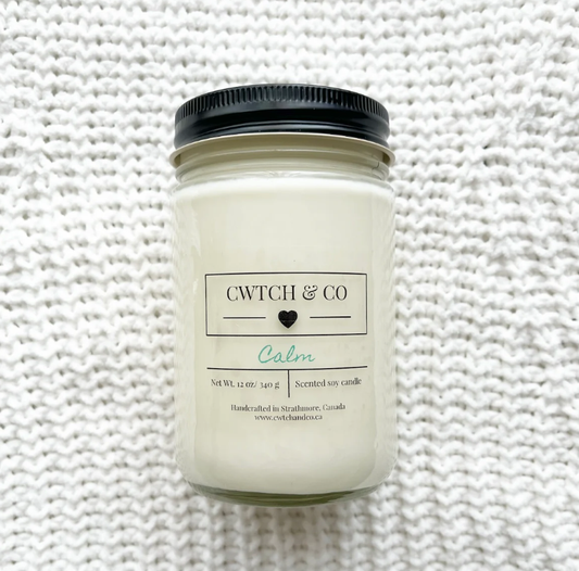 CWCH and Co 12oz Candle Calm