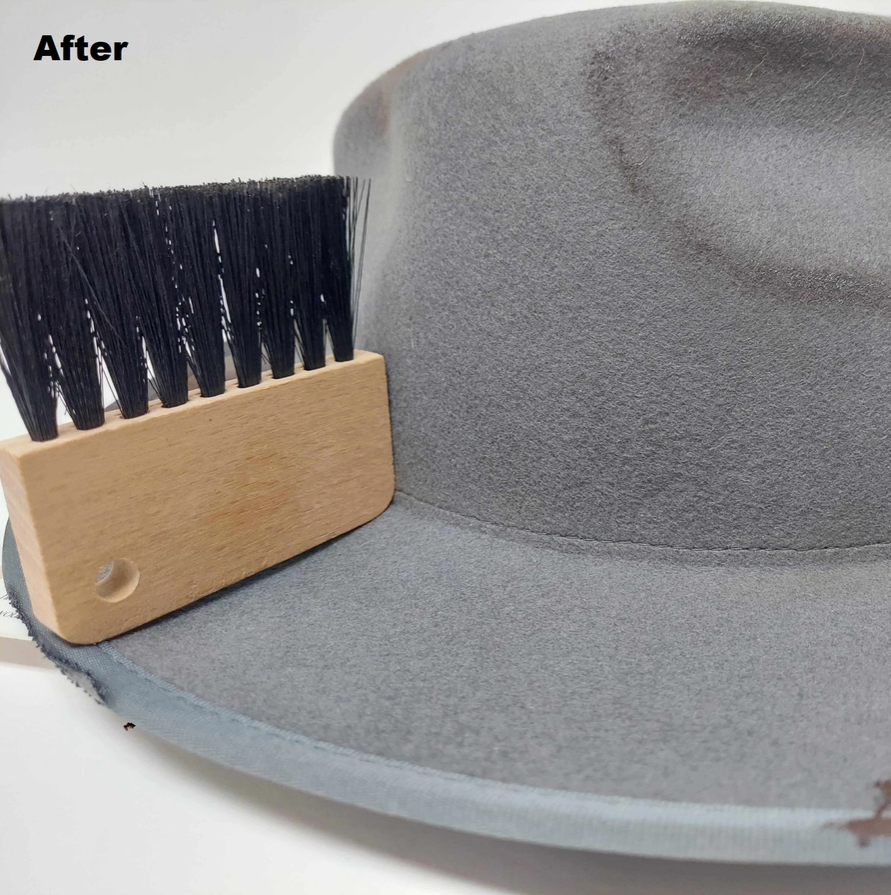 AMERICAN HAT MAKERS Travel Hat Brush