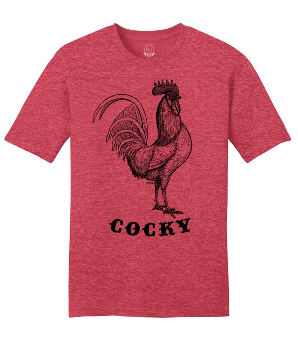 MASON JAR LABEL Cocky Shirt