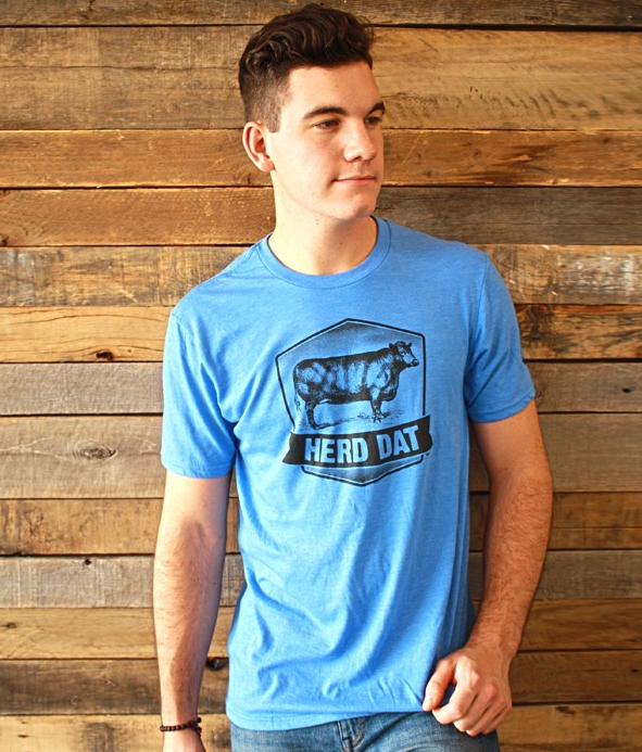 MASON JAR LABEL Herd Dat T-Shirt