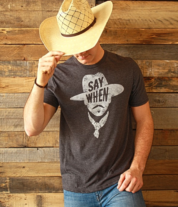 MASON JAR LABEL Say When T-Shirt