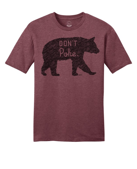 MASON JAR LABEL Don't Poke the Bear T-Shirt