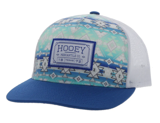 HOOEY Doc 5-Panel Blue/Black Trucker Hat