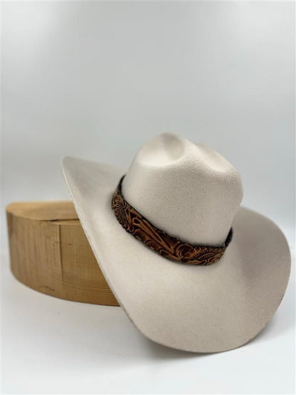 ABCO Leather Tie Hatband