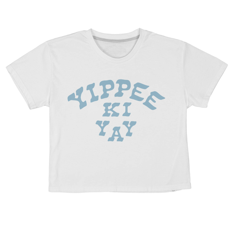 SENDERO Yippee Ki Yay Women's Crop Tee