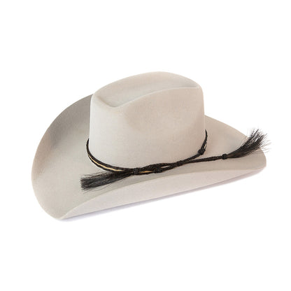 Western Hat Band Stripe with Tassel on Cowboy Hat